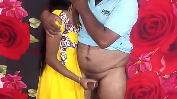 Desi indian lady having sex in panjabi dress