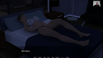 Лижет мокрую киску грудастой милфы - 3D Порно - Мультяшный секс